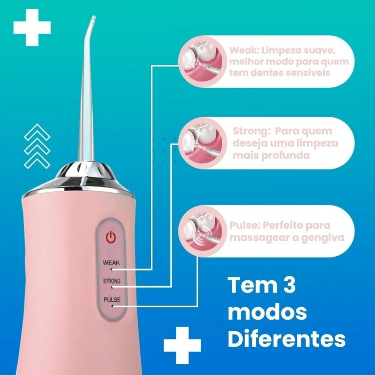 Waterpik Jato D Água Limpador Irrigador Bucal Dentes Gengiva